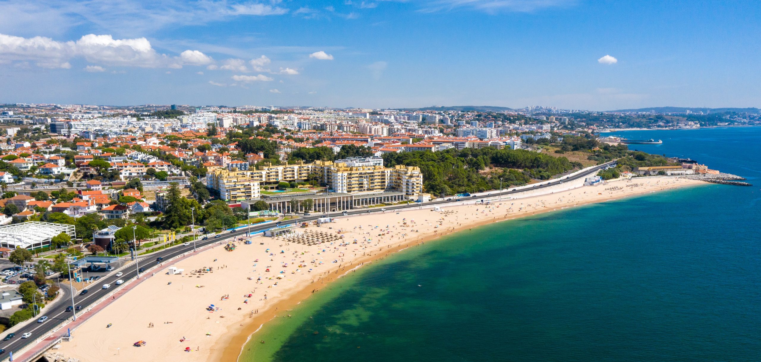 Vista típica de quem escolhe morar em oeiras.