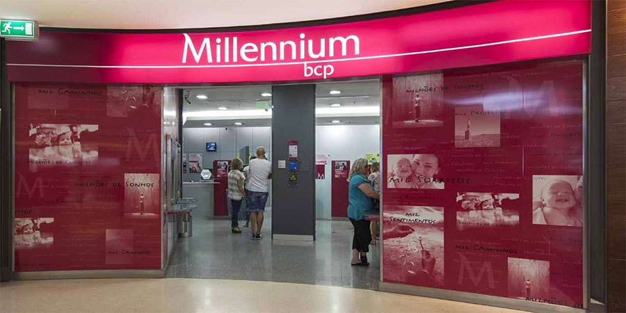 Banco Millennium BCP. Abrir uma conta em portugal.