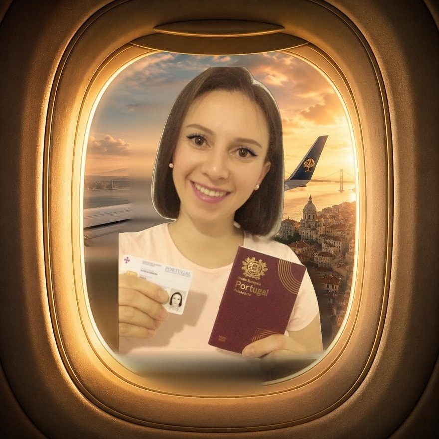 Depoimento de Jessica Ferreira sobre cidadania portuguesa